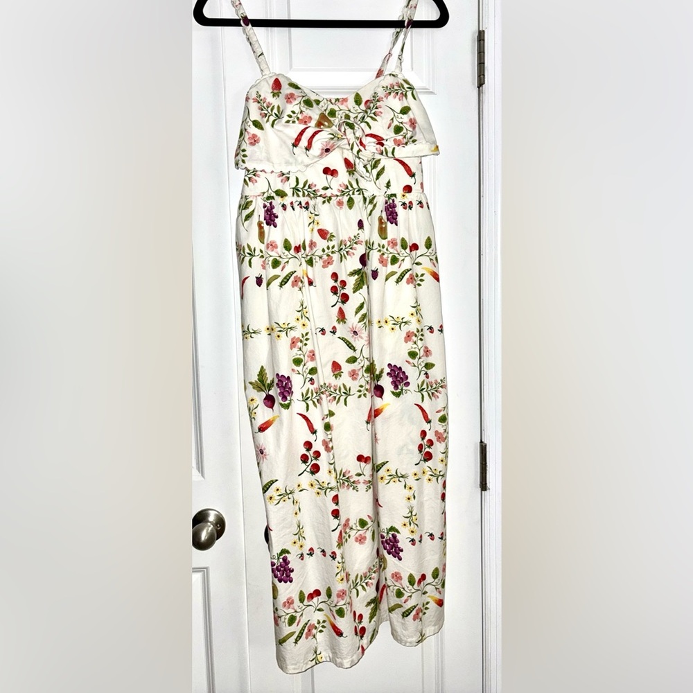 Old Navy Cream Floral Maxi Dress